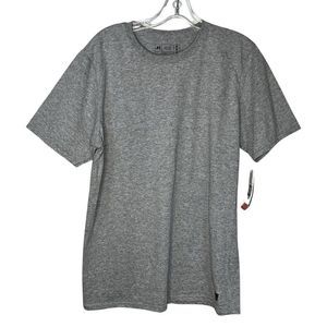 Russell Athletic Shirt Mens Medium Gray Short Sleeve‎ Blank T-Shirt Sportswear